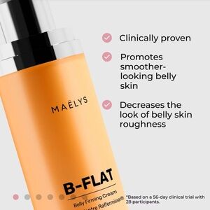 MAËLYS B-FLAT Belly Firming Cream | New & Sealed | Body Firming Treatment